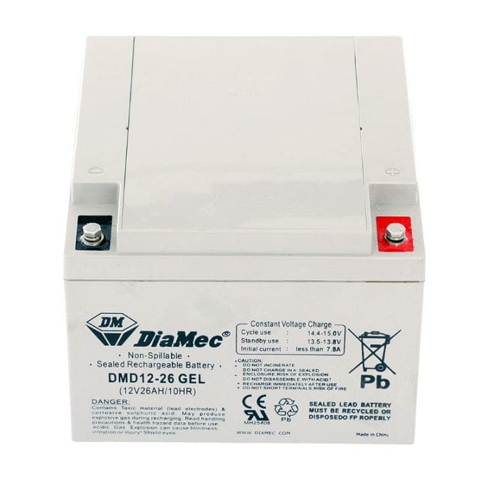 Local Kiwi Deals 12V 26Ah Deep Cycle Gel Battery SB1698