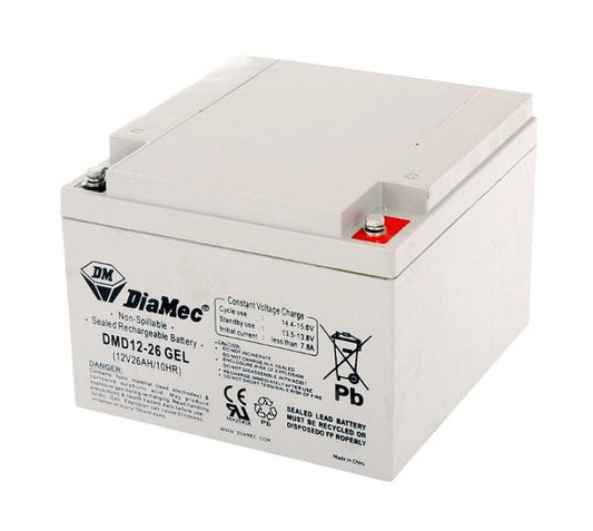 Local Kiwi Deals 12V 26Ah Deep Cycle Gel Battery SB1698