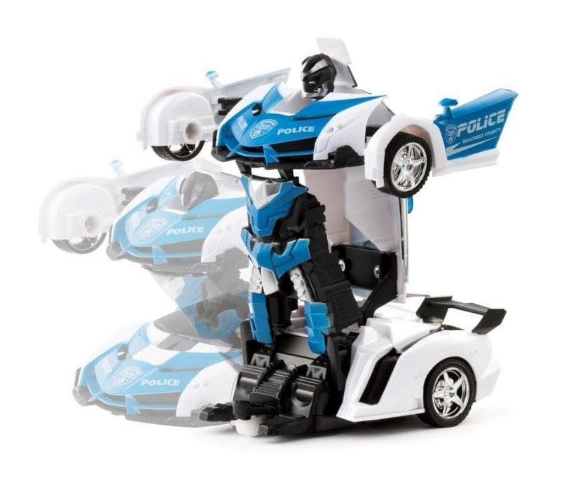 Local Kiwi Deals 2-in-1 Remote Control Transforming Car (Blue)