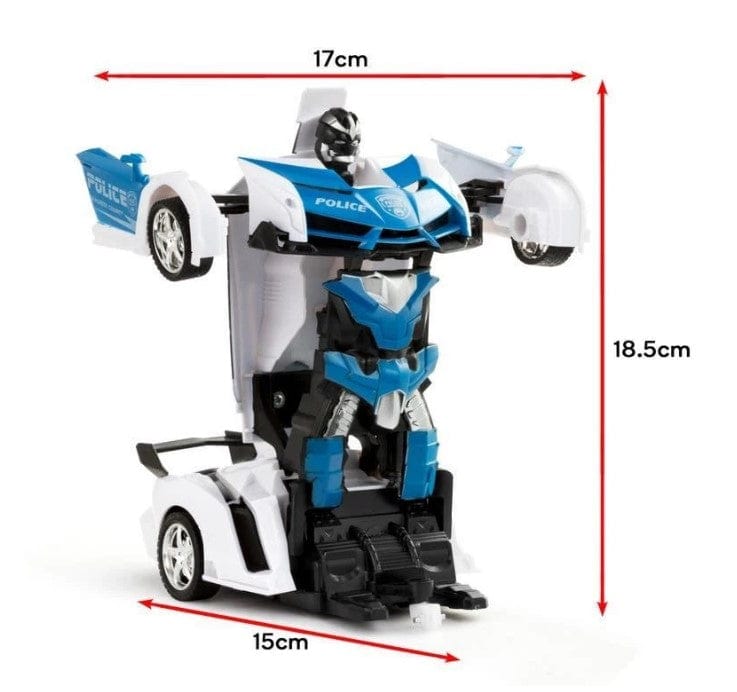 Local Kiwi Deals 2-in-1 Remote Control Transforming Car (Blue)