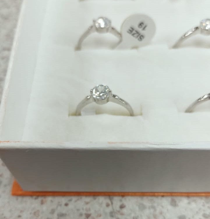 Local Kiwi Deals 24pcs Artificial Silver Toned Rings