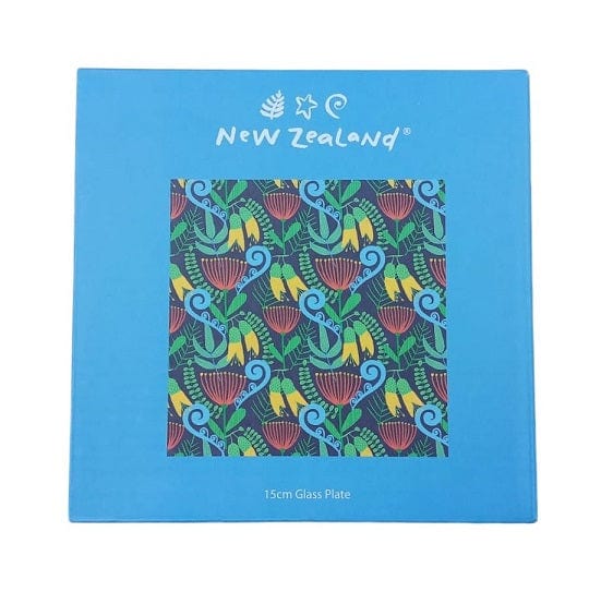 Local Kiwi Deals 3pk Home Decor New Zealand Glass Plate - Individually In Gift Pack