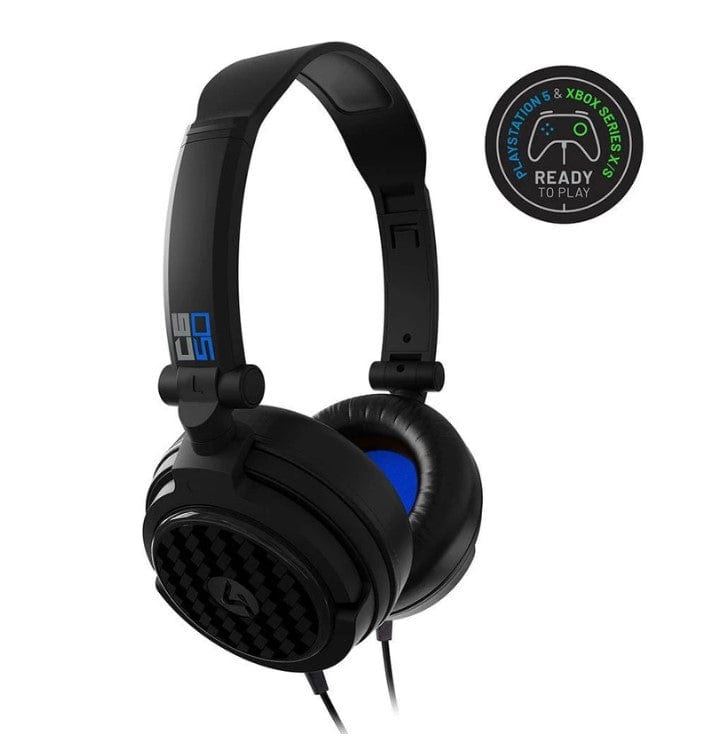Local Kiwi Deals 4Gamers C6-50 Wired Gaming Headset (Black & Blue)