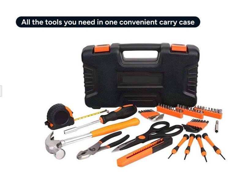 Local Kiwi Deals 57 Piece Portable Household Tool Kit