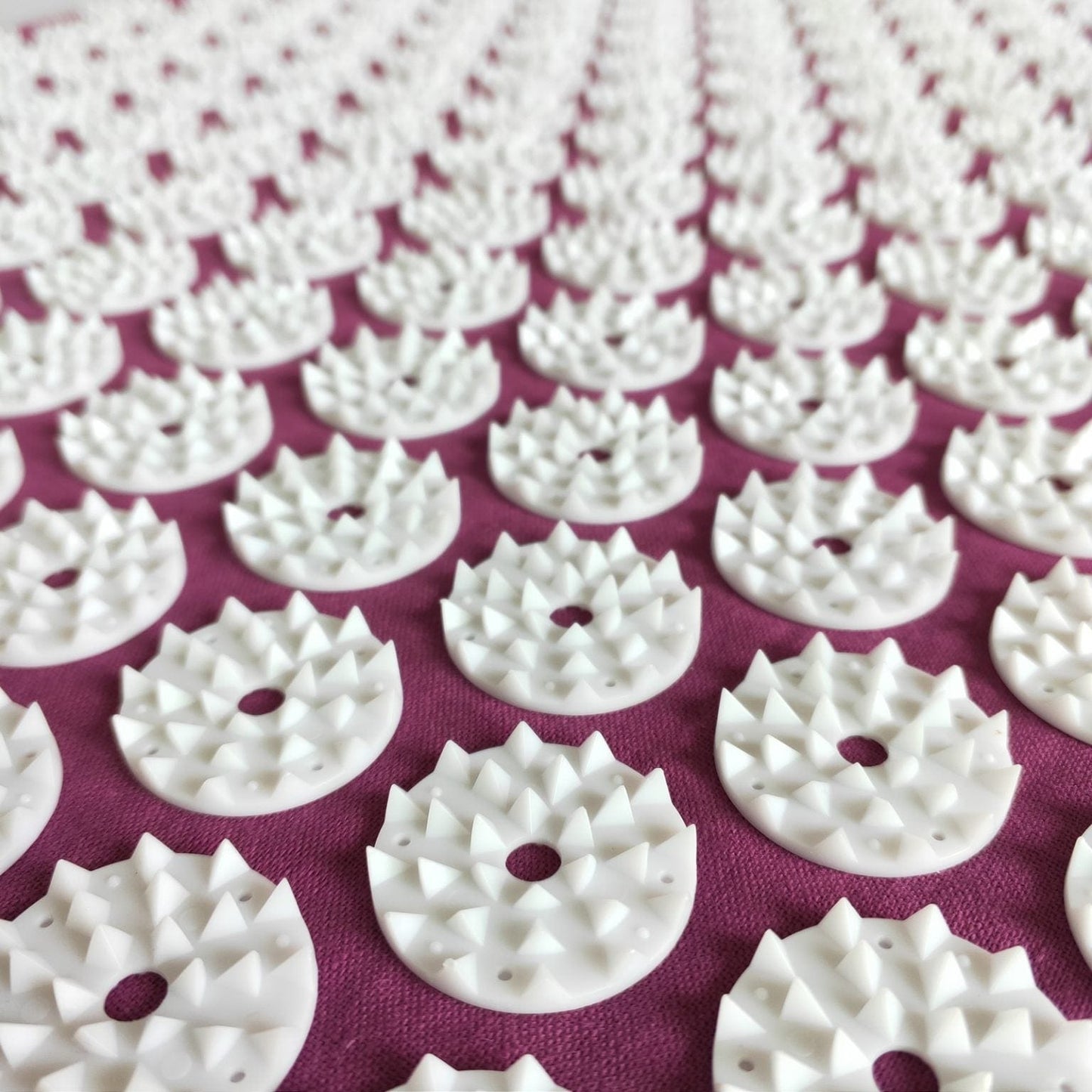 Local Kiwi Deals Acupressure Mat and Pillow Set Purple