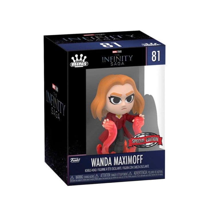 Local Kiwi Deals Baby Gears WANDA MAXIMOFF Marvel Infinity Saga 3" Mini Vinyl Figure Special Edition