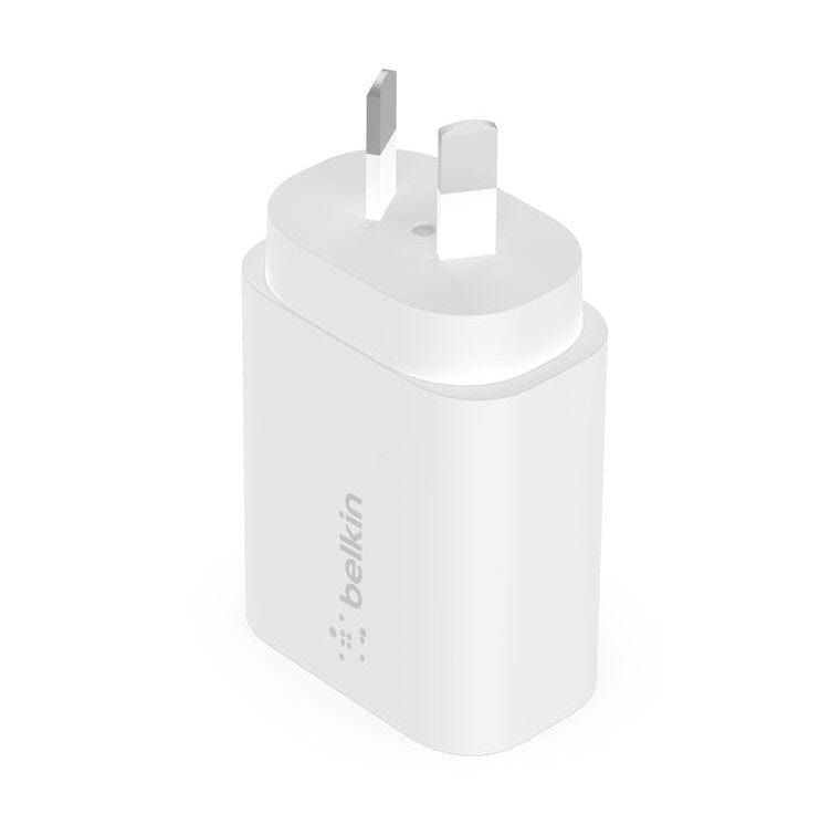 Local Kiwi Deals Belkin 25W BoostCharge USB-C PD 3.0 PPS Wall Charger - White