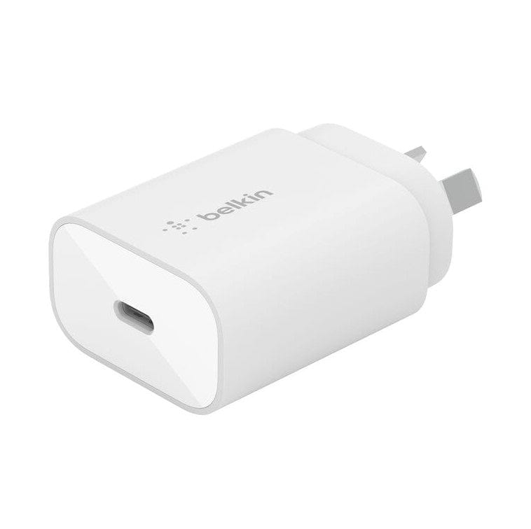 Local Kiwi Deals Belkin 25W BoostCharge USB-C PD 3.0 PPS Wall Charger - White