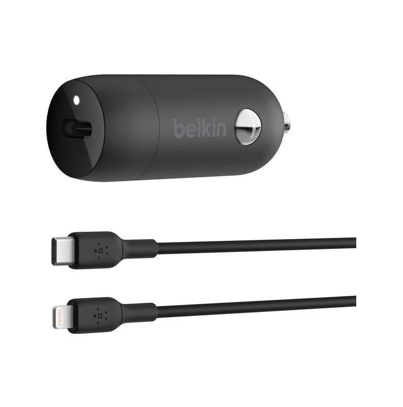 Local Kiwi Deals Belkin BoostCharge 30W USB-C Car Charger + USB-C to Lightning cable