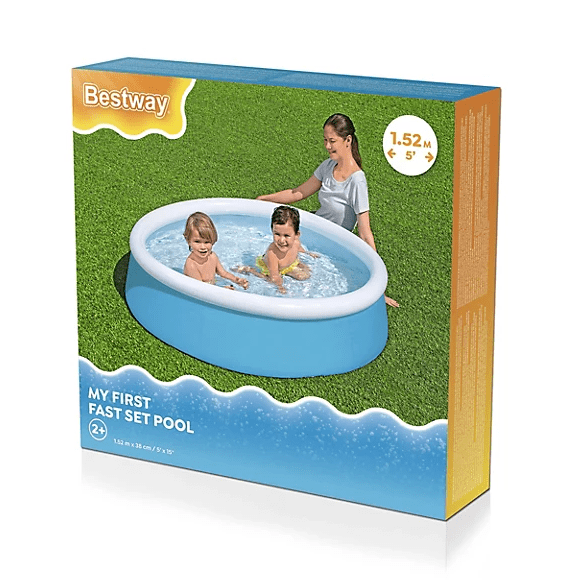 Local Kiwi Deals Bestway: My First Fast Set Pool 1.52m X 38cm 477 L