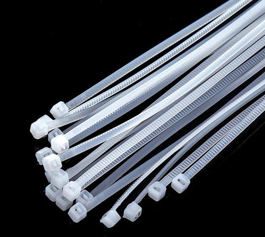 Local Kiwi Deals Building & Renovation Self-locking Nylon Cable Tie 300mm Packet of 30 Cream