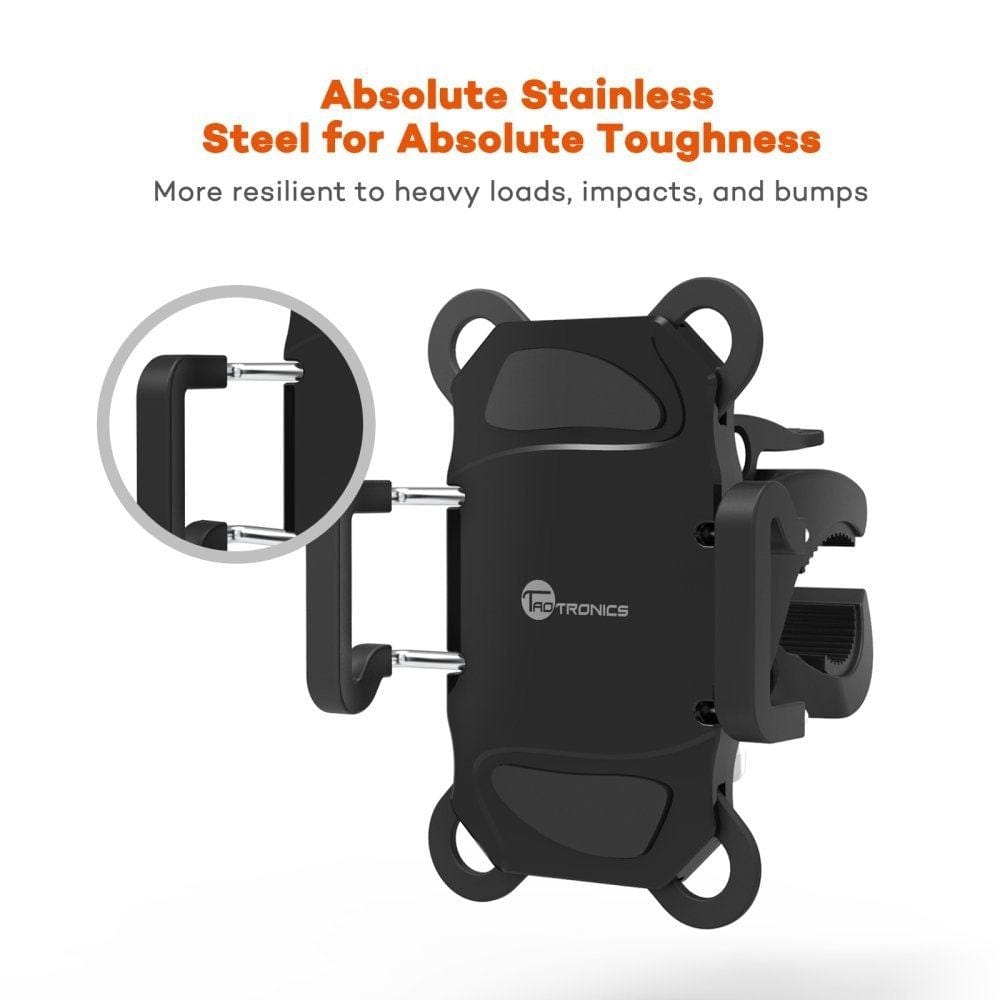 Local Kiwi Deals Car Parts & Accessories 360° Rotatable Motorbike Bicycle Bike Phone Holder Mount Handlebar