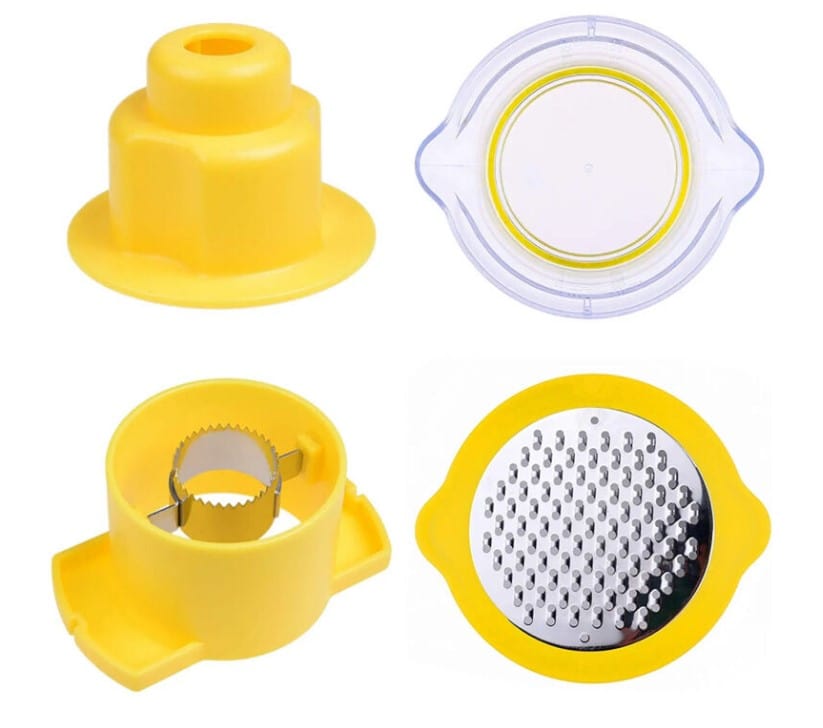 Local Kiwi Deals Corn Stripping Tool Corn Cutter & Remover with Built-In Measuring Cup Grater