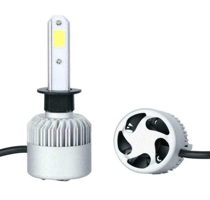 Local Kiwi Deals DC 9-32V LED Headlight Bulbs Ventilated 6500k 2Pcs