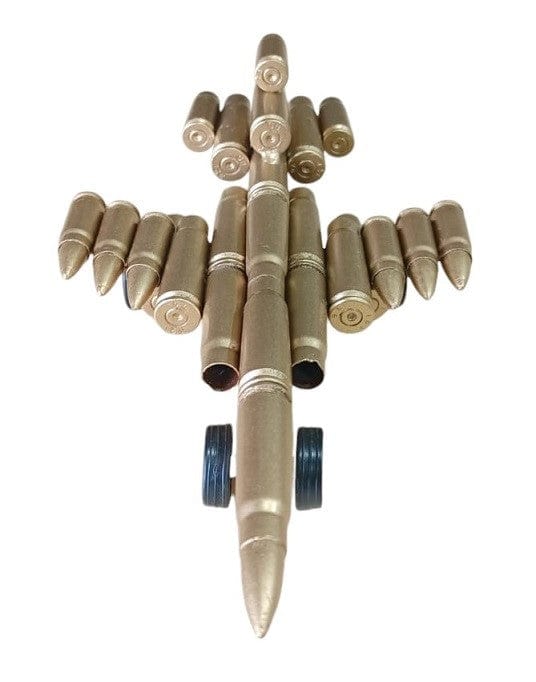 Local Kiwi Deals Decoration Bullet Shell Casings Shaped Rare Air Force Jet Airplane With Wheels