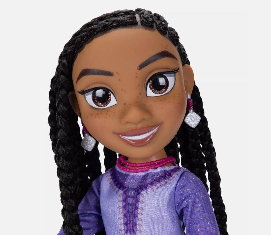 Local Kiwi Deals Disney Wish Singing Asha 14" Doll with Valentino & Star Figures