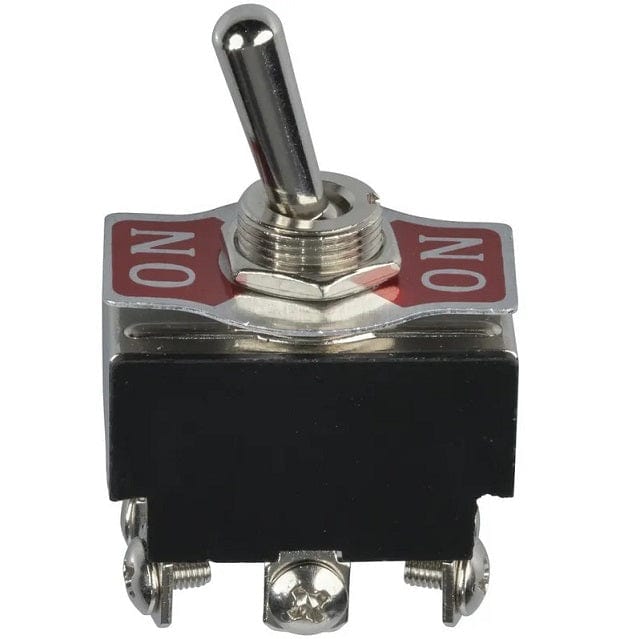 Local Kiwi Deals Duratech DPDT 6A 250VAC Extra Heavy Duty Toggle Switch ST0575