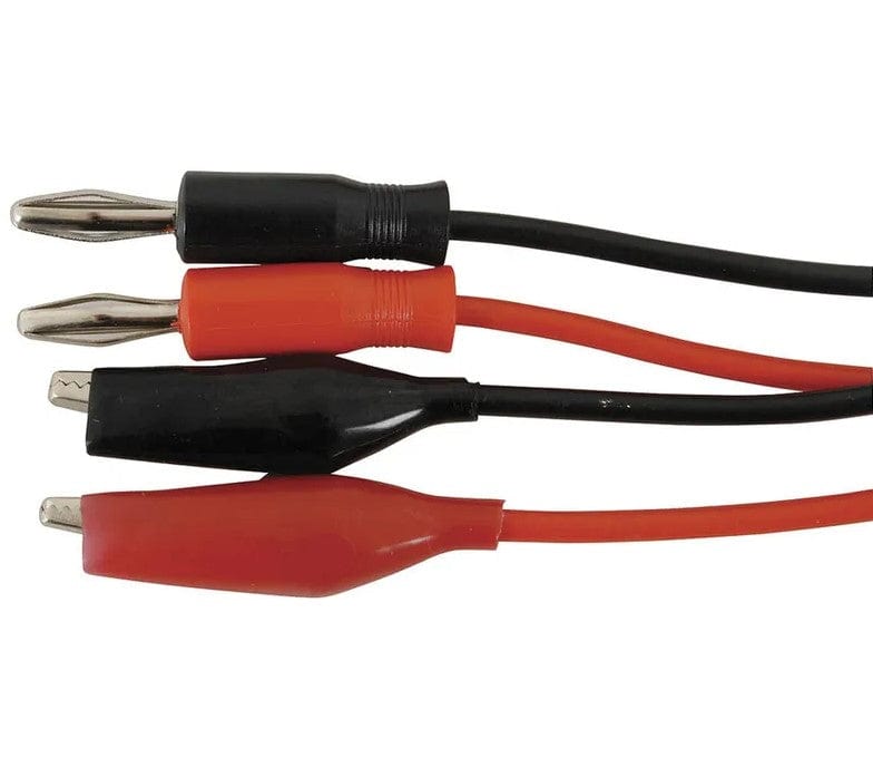 Local Kiwi Deals Duratech Test Cables - Banana plugs to Clips WT5320