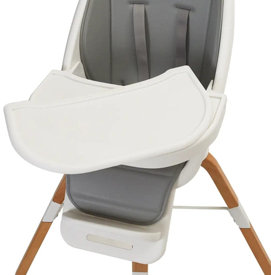 Local Kiwi Deals Edinburgh 3-in-1 360° Highchair White/grey/wooden - 4019073 (DEMO UNIT)
