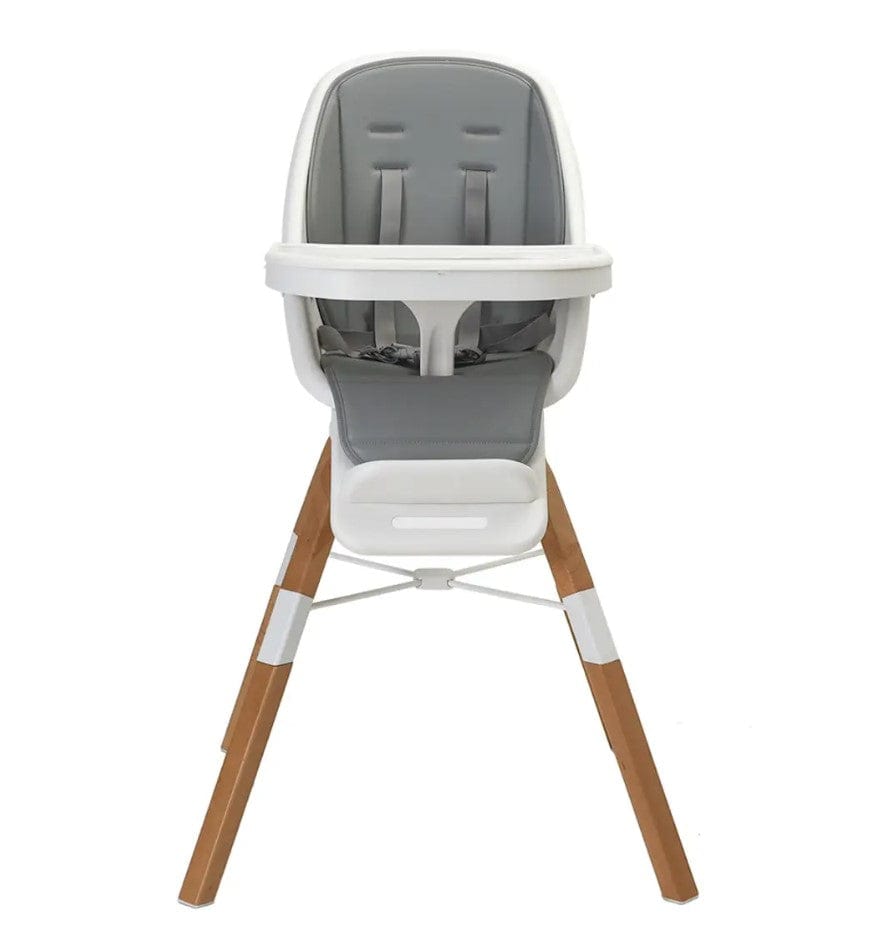 Local Kiwi Deals Edinburgh 3-in-1 360° Highchair White/grey/wooden - 4019073 (DEMO UNIT)