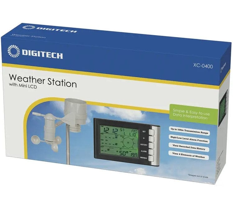 Local Kiwi Deals Electrical and Fittings XC0400 Digitech Mini LCD Display Weather Station