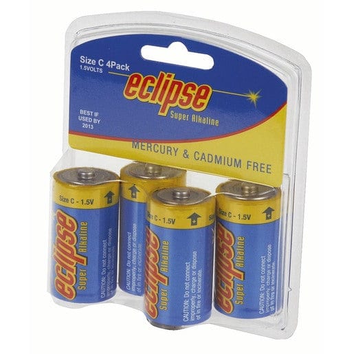 Local Kiwi Deals Electronics 4 PACK Eclipse Alkaline C Batteries