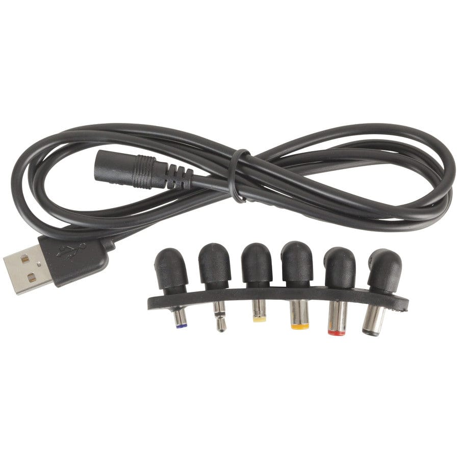 Local Kiwi Deals Electronics 6 Plug DC to USB Cable Kit
