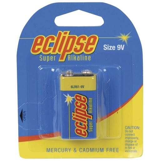 Local Kiwi Deals Electronics Eclipse 9V Alkaline Battery