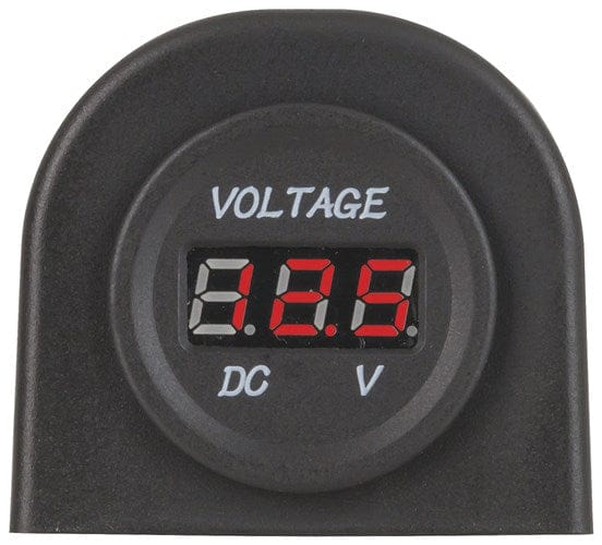 Local Kiwi Deals Electronics Panel/Surface Mount LED Voltmeter 5-30VDC
