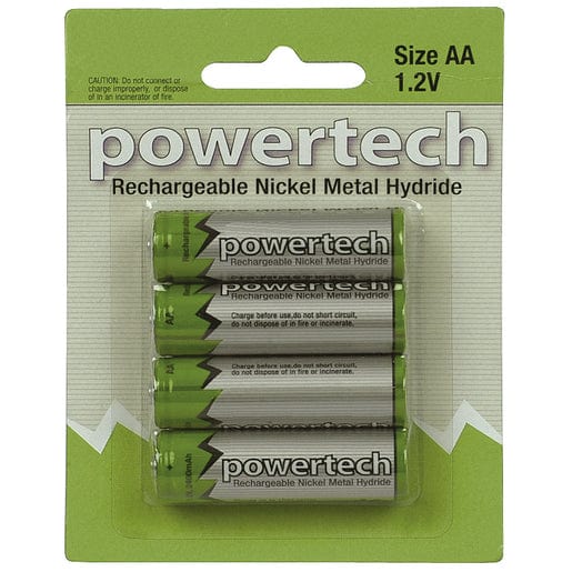 Local Kiwi Deals Electronics POWERTECH 1.2V 2500mAh AA Ni-MH Batteries - Pack of 4