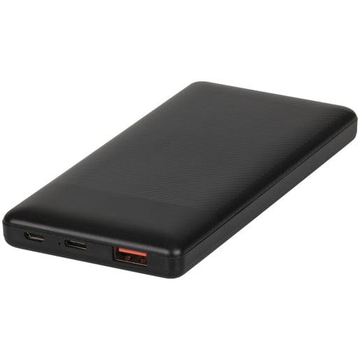 Local Kiwi Deals Electronics Powertech 10,000mAh Power Bank with USB-C and USB-A Ports in Black