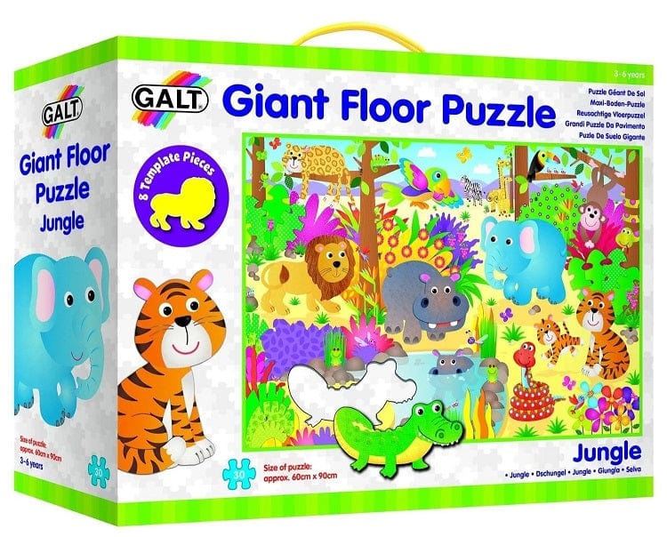 Local Kiwi Deals Galt : Jungle Giant Floor Puzzle (30 Pcs)