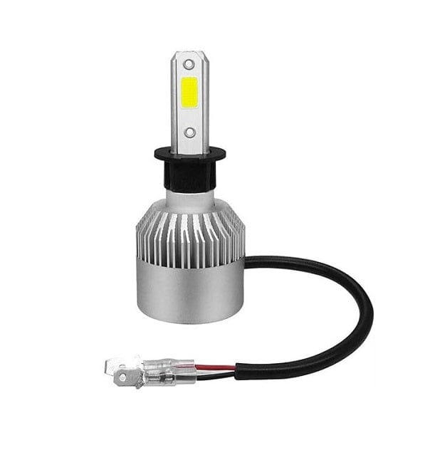 Local Kiwi Deals H3 - S2 DC 9-32V LED Headlight Bulbs Ventilated 6500k 2Pcs