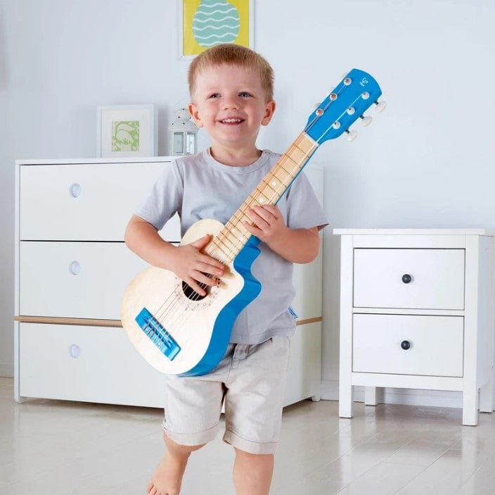 Local Kiwi Deals Hape: Lagoon Guitar - Blue