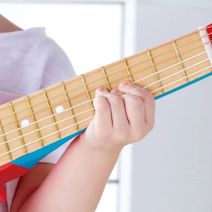 Local Kiwi Deals Hape: Lagoon Guitar - Blue