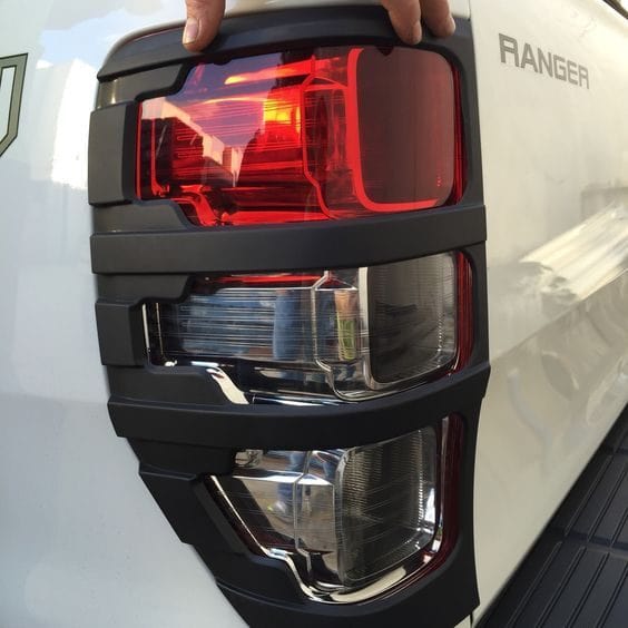 Local Kiwi Deals Headlight & Tail Light Cover + Handle Cover For Ford Ranger 12- 15