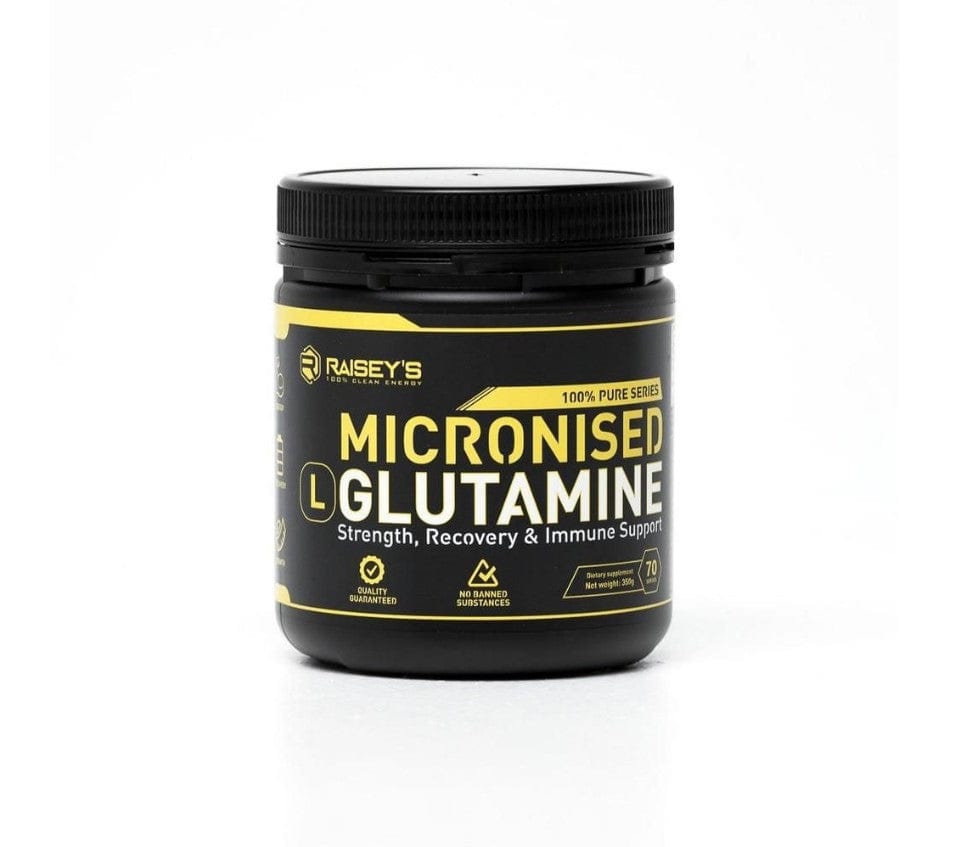 Local Kiwi Deals Health & Beauty Raiseys Micronised L-Glutamine Pure 350g