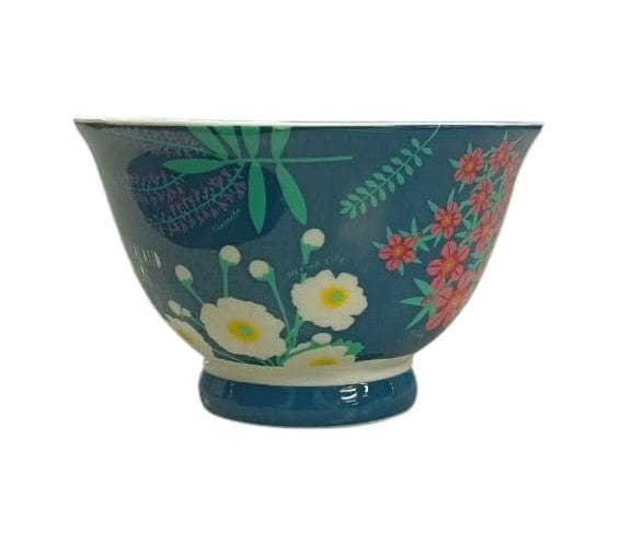 Local Kiwi Deals Hensen & Berry New Zealand Floral Bone China Cup In Gift Box 230ml