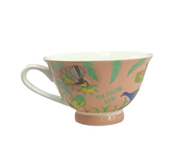 Local Kiwi Deals Hensen & Berry New Zealand Native Birds Bone China Cup In Gift Box 230ml