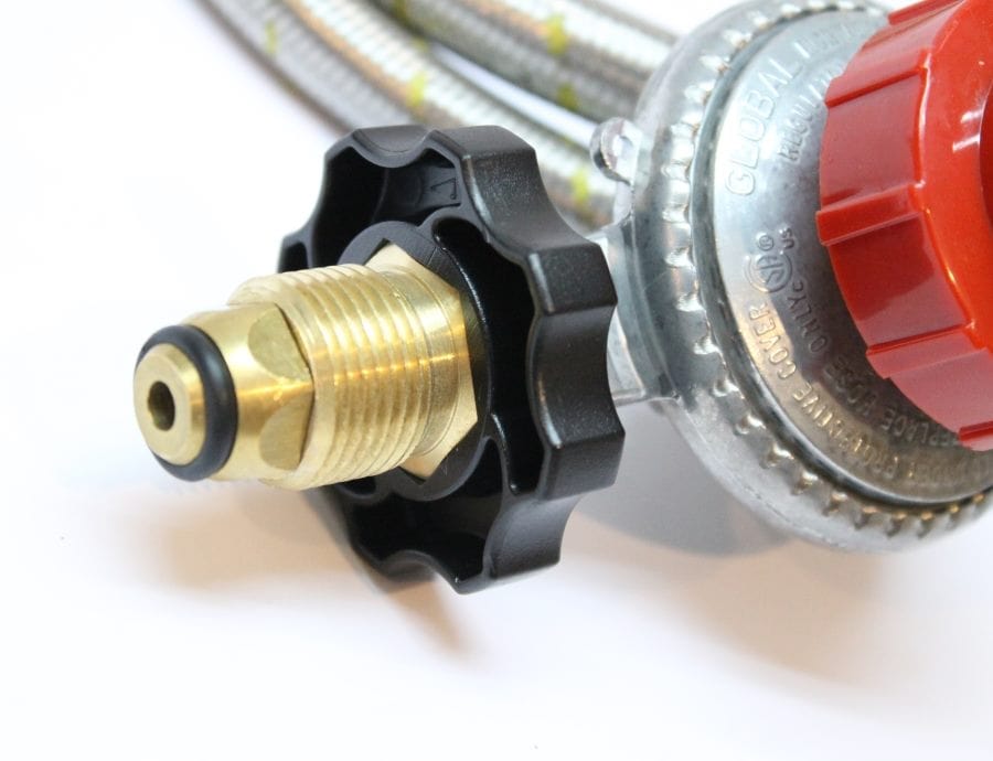 Local Kiwi Deals High Pressure Stainless Steel GAS Adjustable Regulator With Hose 10PSI 69kPa 1.8M