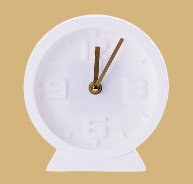 Local Kiwi Deals Home Co. Lara Table Clock White