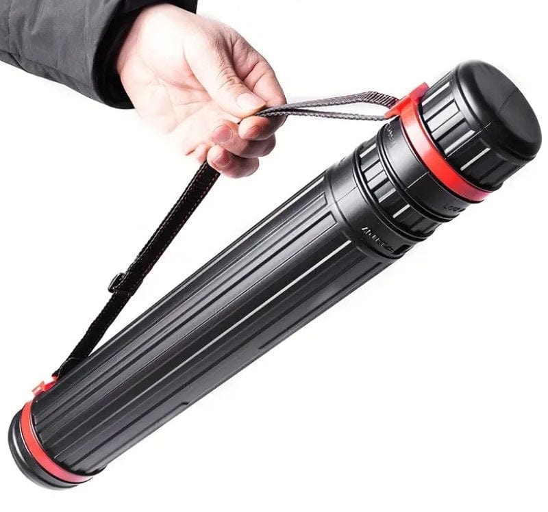 Local Kiwi Deals Homeware Plastic Storage Tube Black 8cm