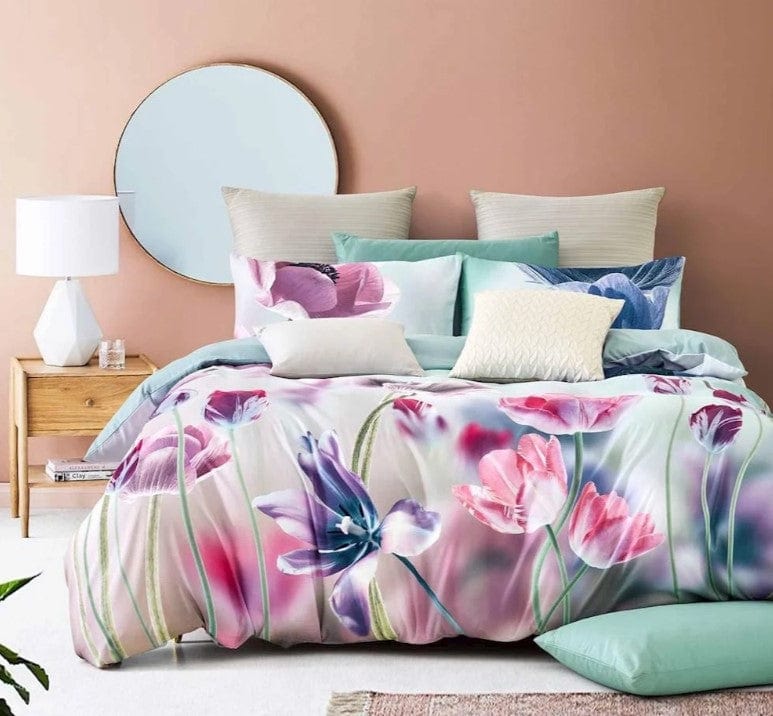 Local Kiwi Deals Homeware QN Galaxy Provence Duvet Cover Set