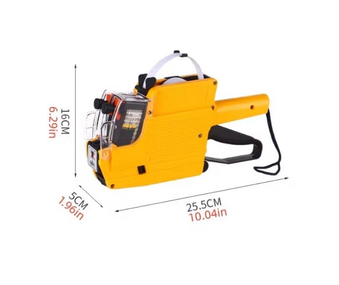Local Kiwi Deals Hongsheng Handheld MX-6600 10 Digits Dual Price Labeller Gun with 10 rolls