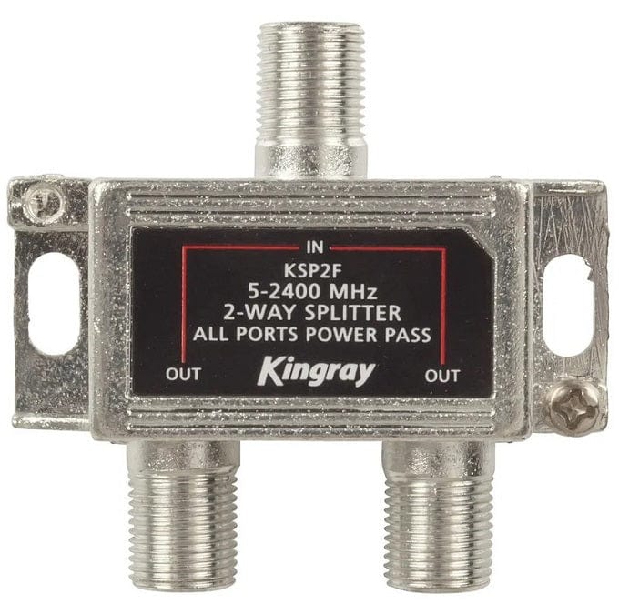 Local Kiwi Deals Kingray 2-Way Foxtel® Approved Splitter LT3069