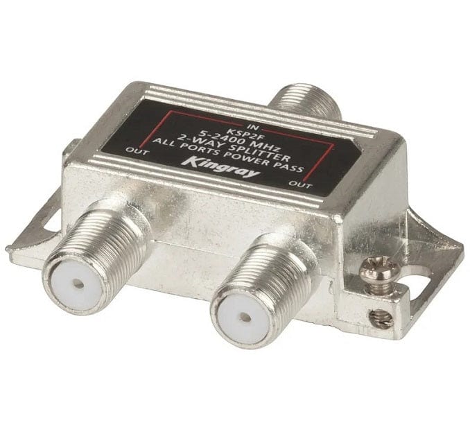 Local Kiwi Deals Kingray 2-Way Foxtel® Approved Splitter LT3069