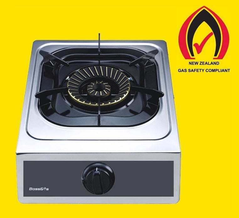 Local Kiwi Deals Kitchen Appliances Single Burner Auto Ignition Stainless Steel Panel Gas Stove 1-13SRBP