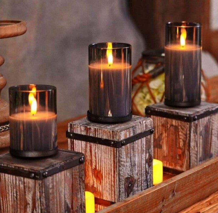 Local Kiwi Deals LED Flameless Candles with Remote Control (3 Pack)