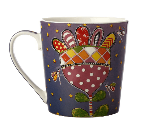 Local Kiwi Deals Maxwell & Williams: Donna's Garden Mug - Terrific Tulip (350ml)