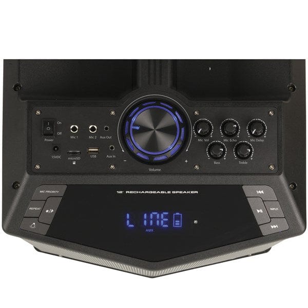 Local Kiwi Deals Music and Instruments DIGITECH 12 Inch Rechargeable PA Speaker with Wireless Microphone